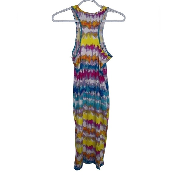 Nwt Tie Die Multicoloured Tank Dress by Rouge - Picture 5 of 7